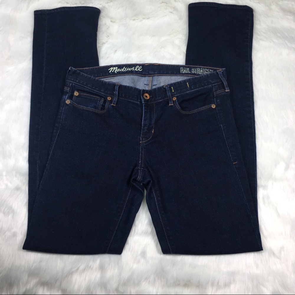 Madewell Rail Straight Jean Size 28